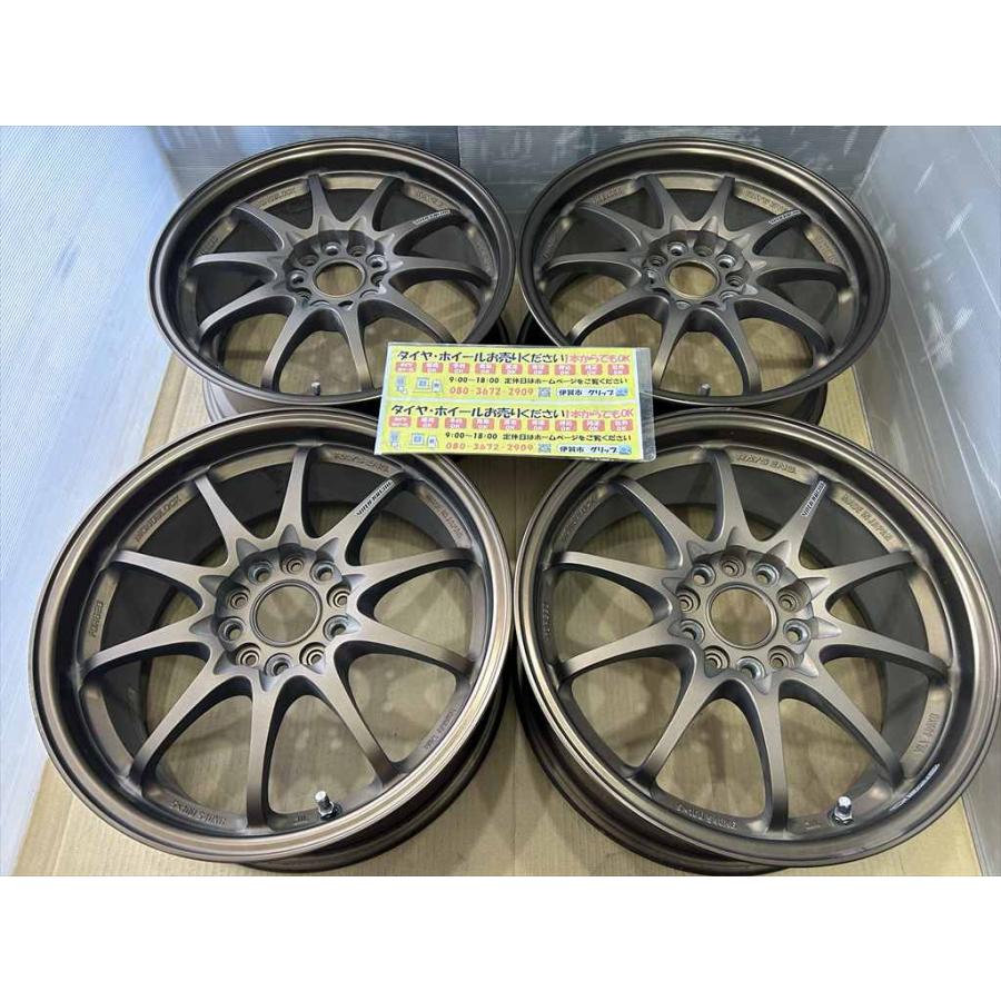 RAYS 鍛造 RAYS VOLK RACING CE28 17 7.5j +50 ブロンズ 5穴 114.3