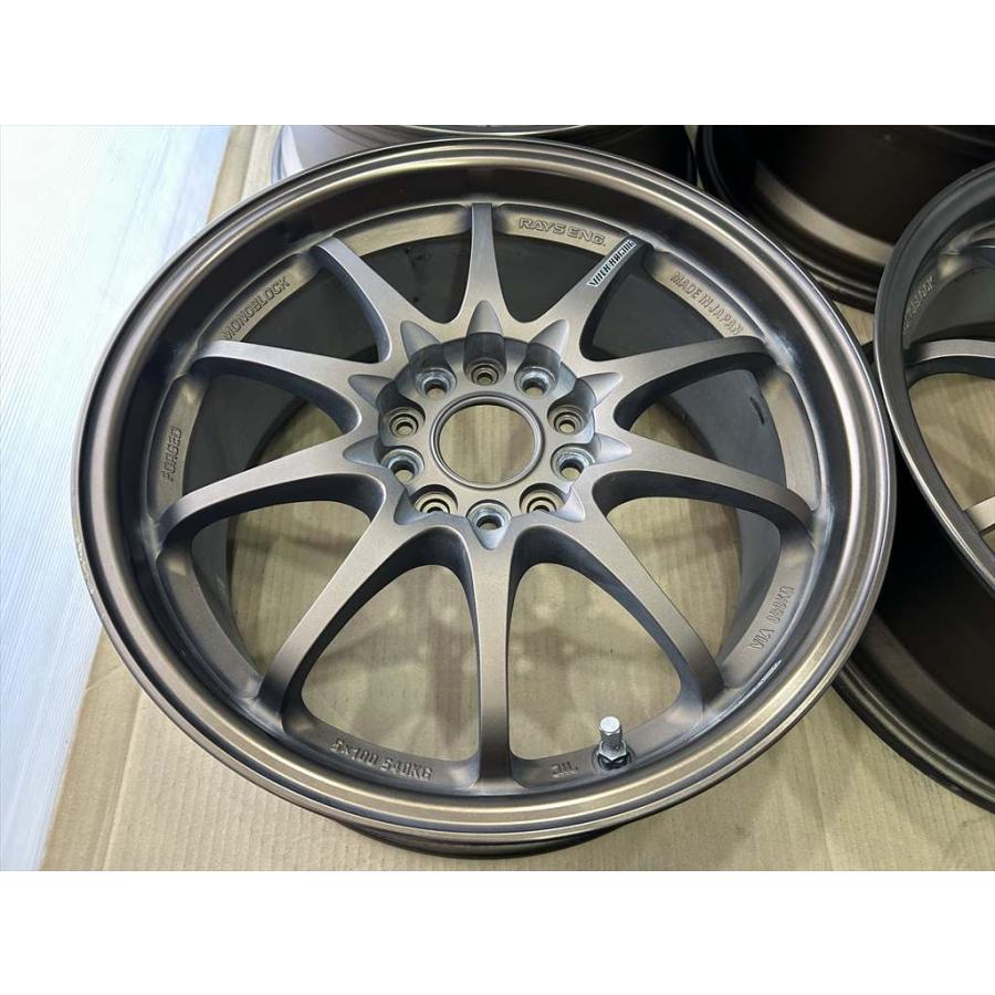 RAYS 鍛造 RAYS VOLK RACING CE28 17 7.5j +50 ブロンズ 5穴 114.3