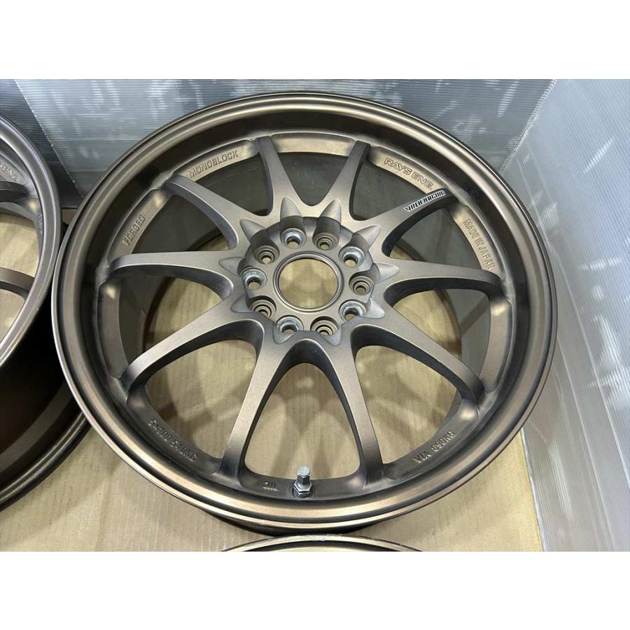 RAYS 鍛造 RAYS VOLK RACING CE28 17 7.5j +50 ブロンズ 5穴 114.3