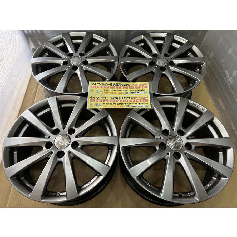 Team Sparco 17インチ ホイールセット sparco Team sparco アルミホイール 17 7.5j +53 ガンメタ 系 5穴 112