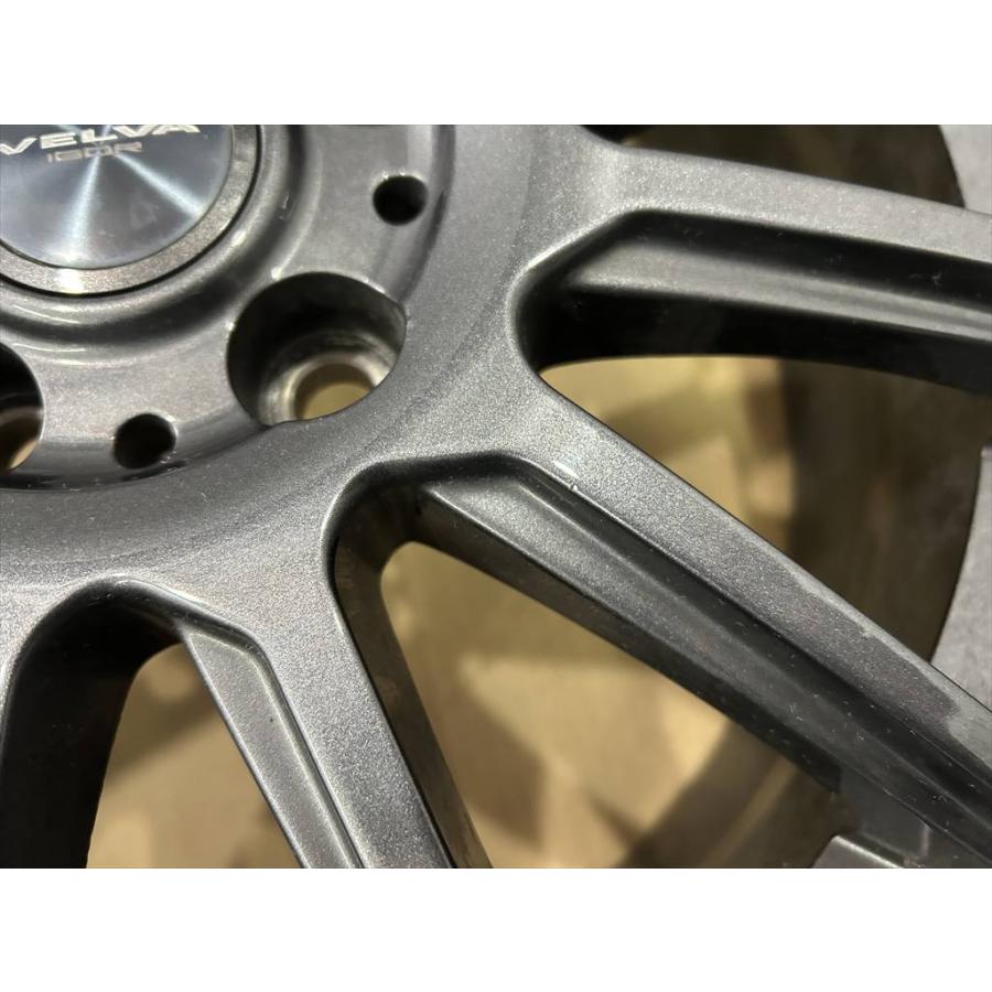 weds　VELVA　トヨタ　レクサス専用　17　7j　+47　ガンメタ　系　5穴 114.3　平座_5