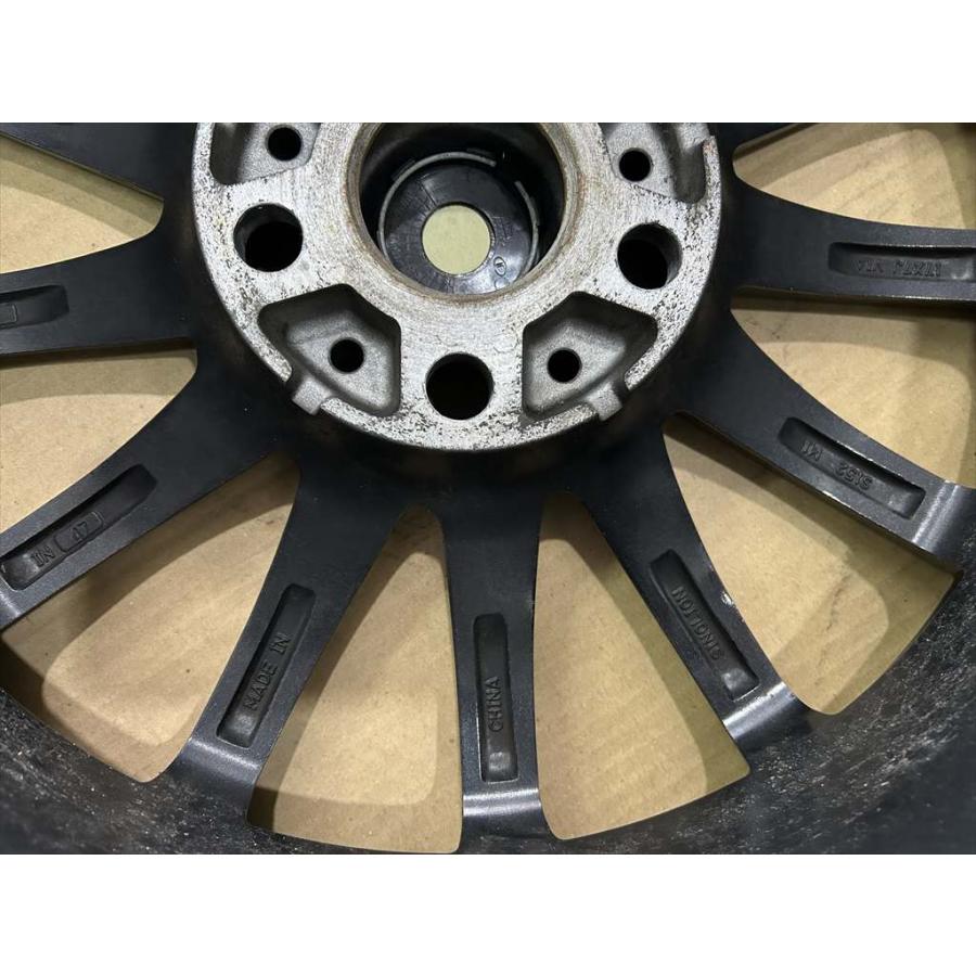 weds　VELVA　トヨタ　レクサス専用　17　7j　+47　ガンメタ　系　5穴 114.3　平座_8