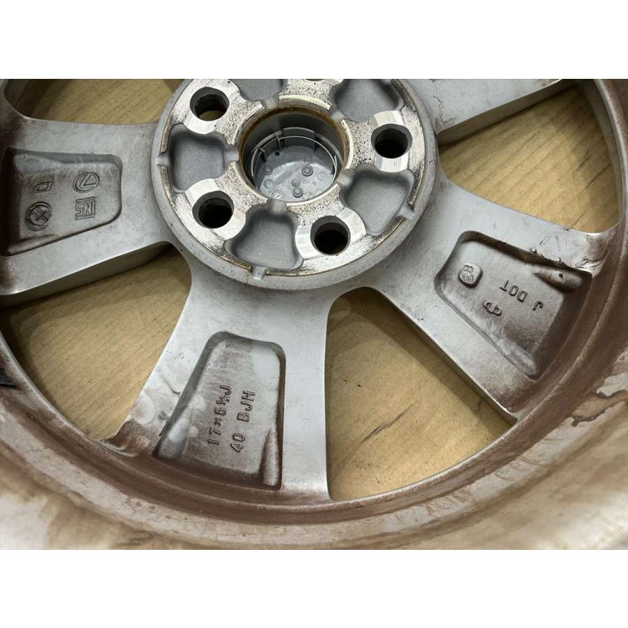 レクサス（LEXUS） LEXUS UX 純正アルミホイール 17 6.5j +40 シルバー