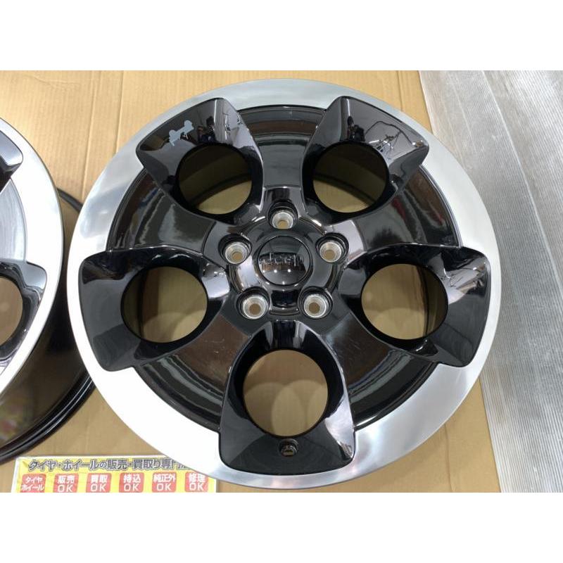 美品 ジープ ラングラー 限定車ポーラーエディション 純正ホイール＆スタッドレス 美品 ジープ ラングラー 限定車ポーラーエディション 純正ホイール