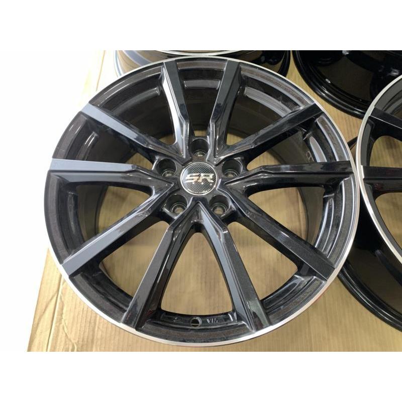 ｓｒ アルミホイール １８ ７ ５ｊ ４８ ブラック メタリック 黒 ５穴 １１４ ３ 国産車 ポリッシュ 6ys14sr タイヤ ホイール専門店グリップ 通販 Yahoo ショッピング