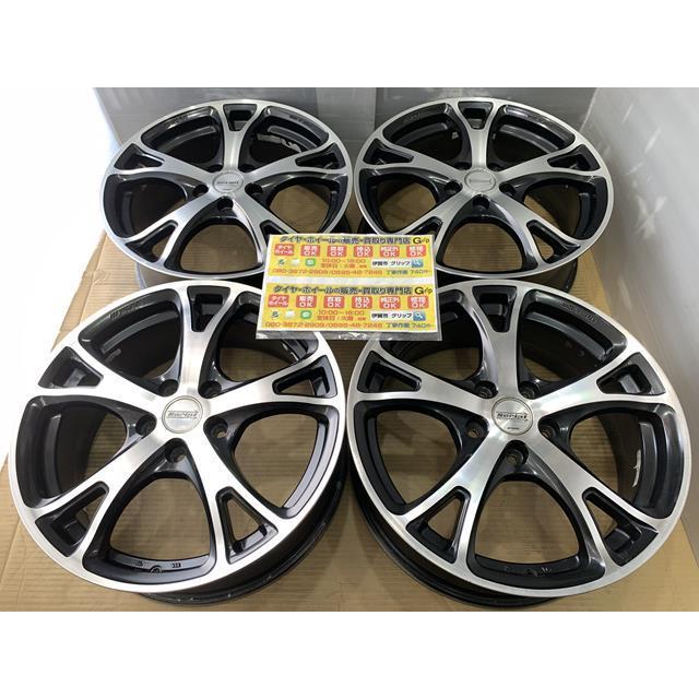 WORK STEEZ 18インチ 7J+48 5穴114.3 4本セット