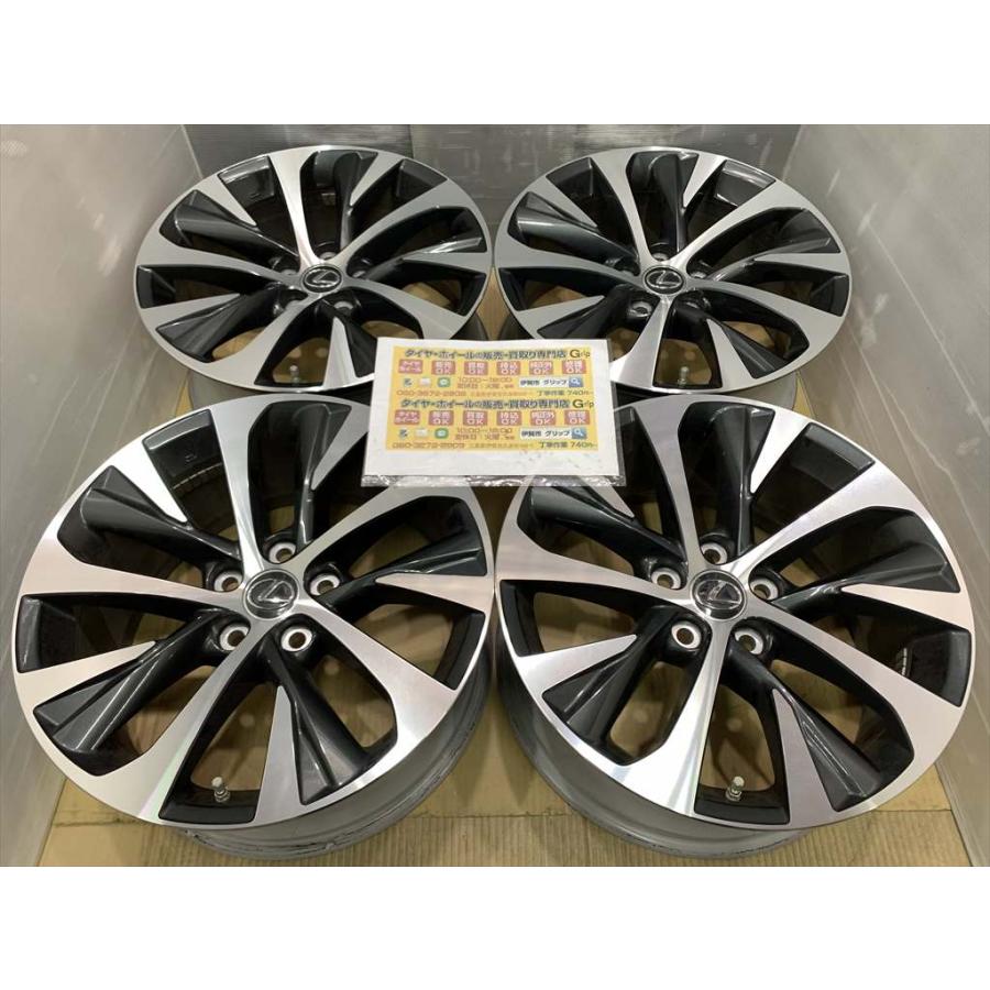 レクサス　rx 450h 5穴　純正ホイール　18インチ レクサス（LEXUS） LEXUS 2021 RX 純正アルミホイール 18 8j +30