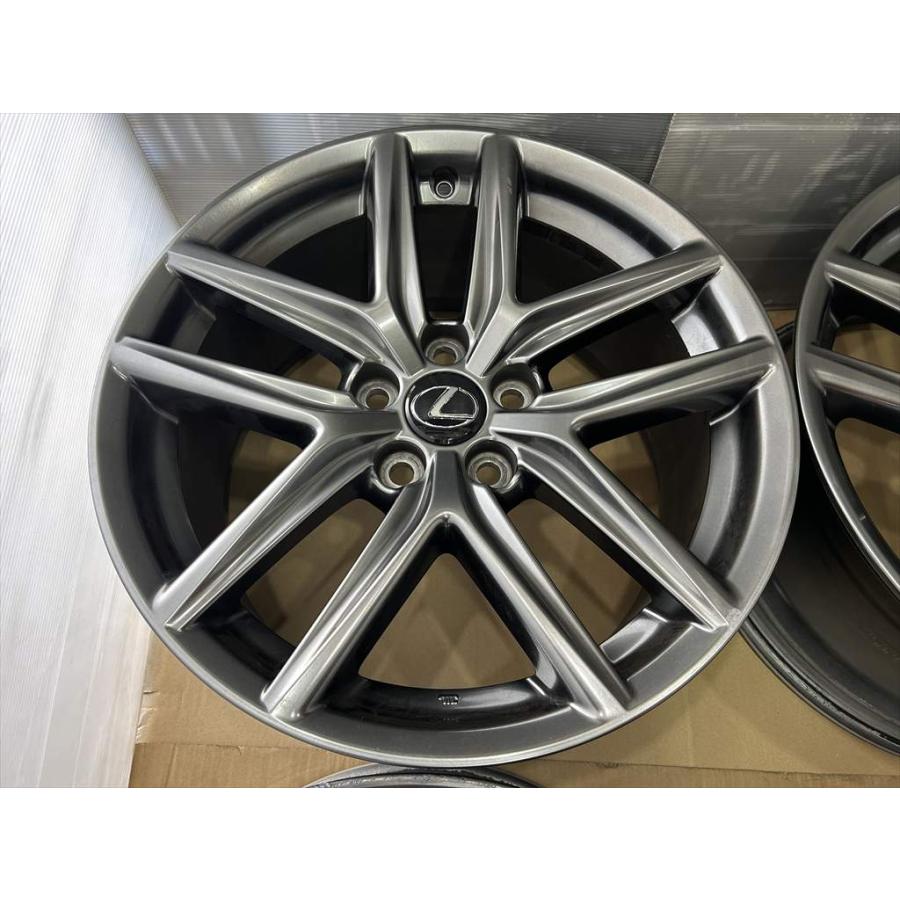 レクサス（LEXUS） LEXUS is 30系 Fsport 純正アルミホイール 18 8j +