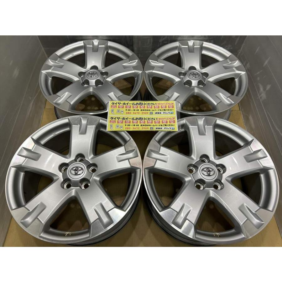 トヨタ（TOYOTA） TOYOTA VANGUARD 純正ホイール 18 7.5j +39 シルバー 