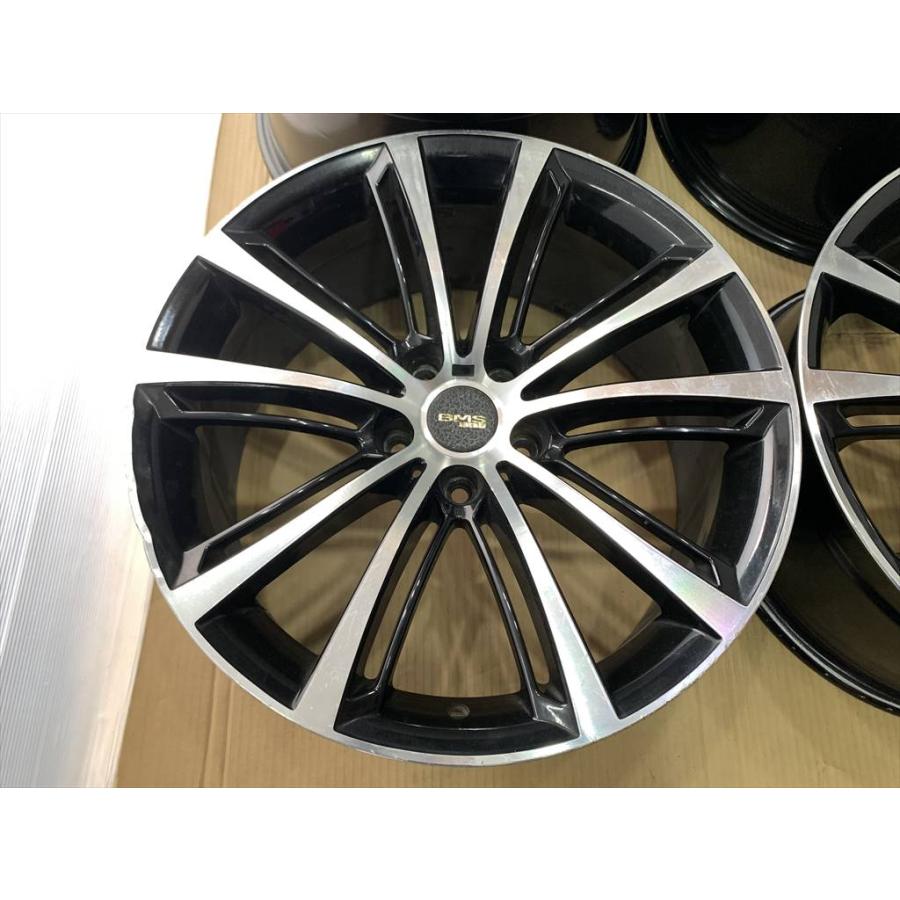 BMS 19インチ タイヤホイール 215/35R19 一本 BMS アルミホイール 19 8.5j +35 / 9.5j +38 ジャンク品 ブラック