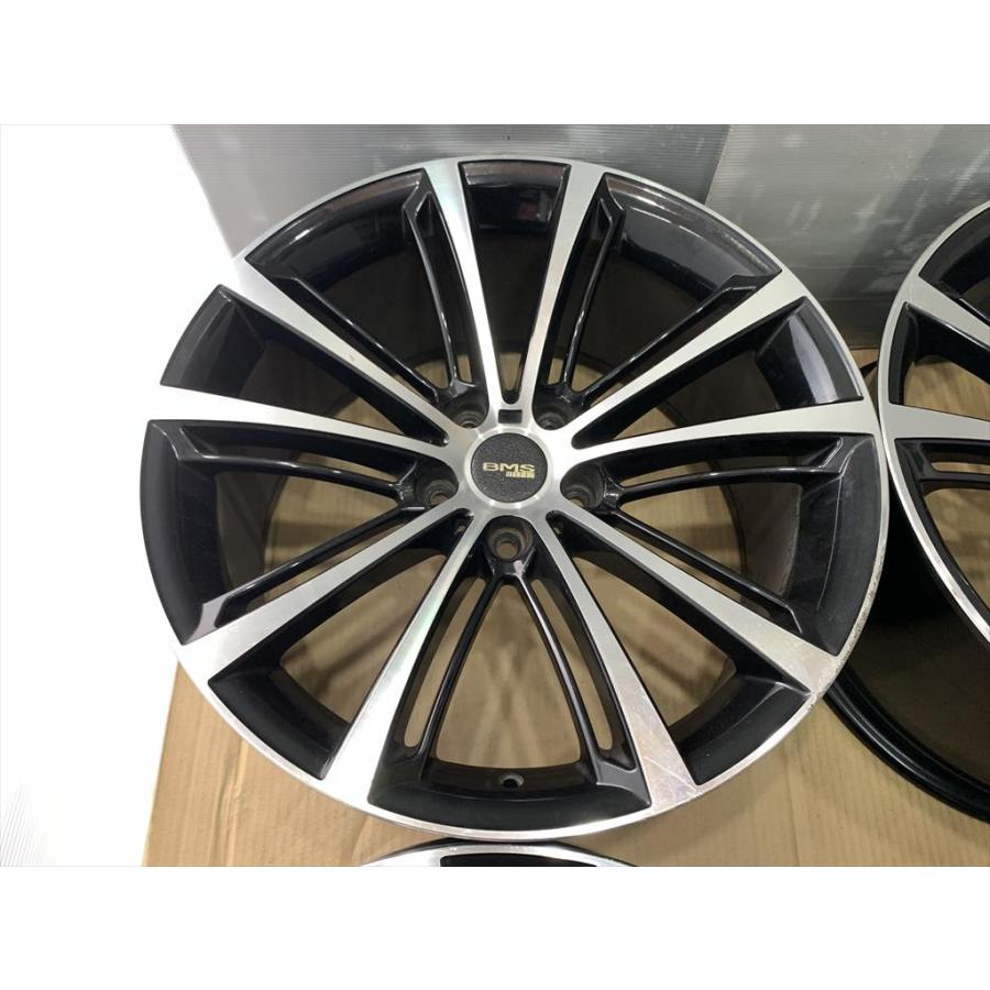 BMS アルミホイール 19 8.5j +35 / 9.5j +38 ジャンク品 ブラック 
