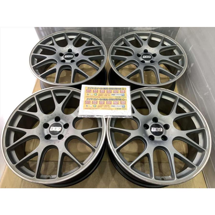 BBS BBS CH GERMANY製 アルミホイール 20 8.5j +38 濃いシルバー 系 5