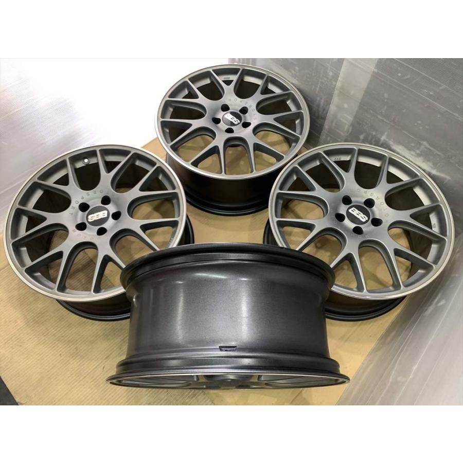 BBS BBS CH GERMANY製 アルミホイール 20 8.5j +38 濃いシルバー 系 5
