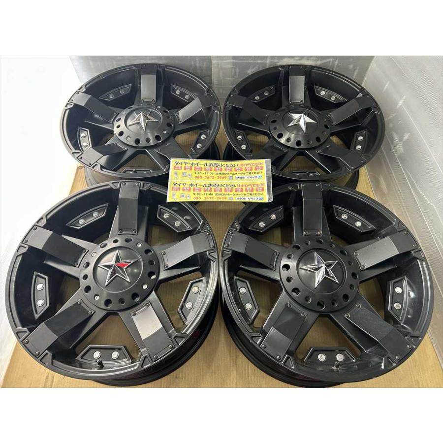 スタースポーク アルミホイール JWL-T規格 20 9j +25 マットブラック 6