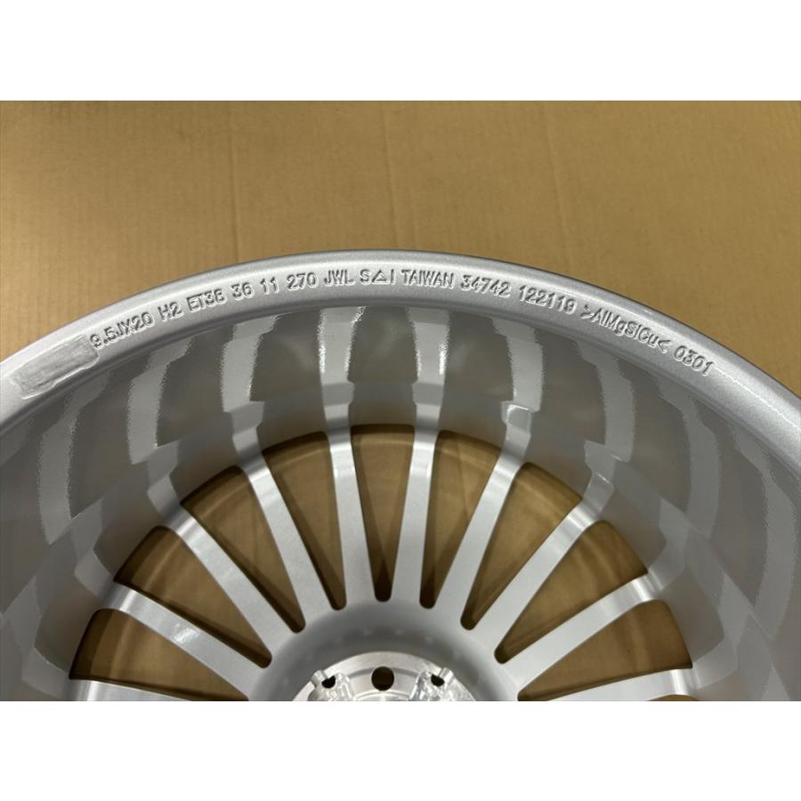 BMW 1本 BMW用 社外アルミホイール 台湾製 20 9.5j +38 シルバー 5穴 