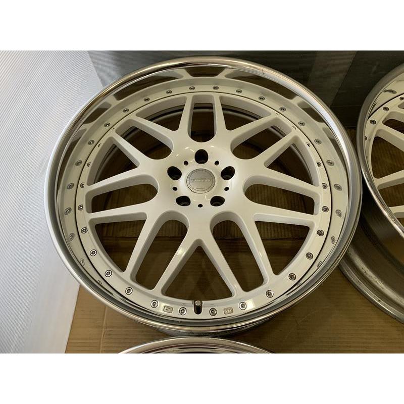 絶版品 NKB エリート 510M 3ピース 22 9j +31 / 10j +24 ホワイト 5穴 