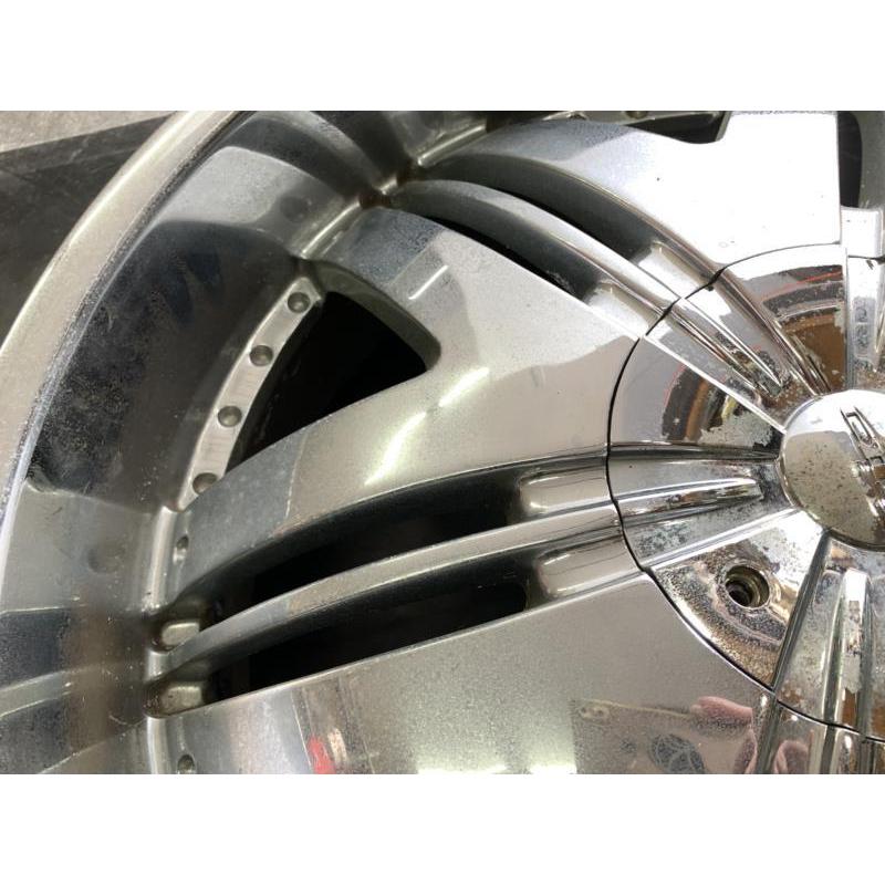 DIP アルミホイール 24インチ 9j +30 メッキ 5穴 150 USA DOT-T