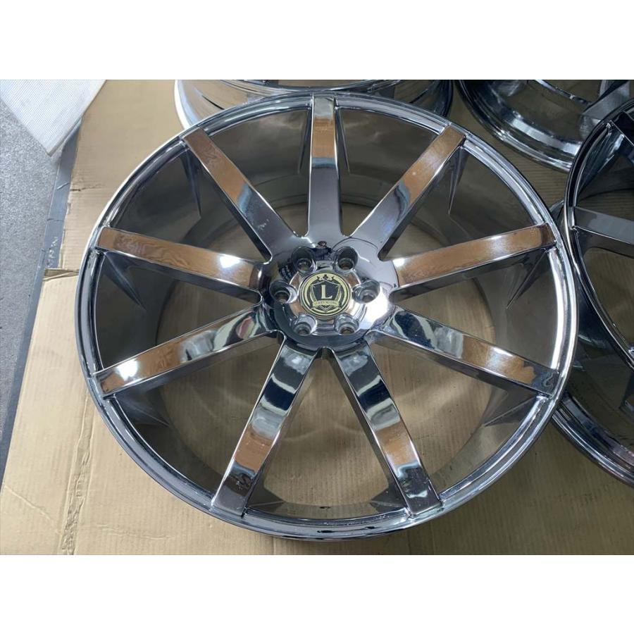 LUXXX ALLOYS アルミホイール 26インチ 10j +30 メッキ 6穴 LUXXX ALLOYS アルミホイール 26インチ 10j +30 メッキ 6穴