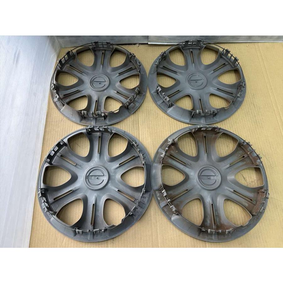 ノート 4枚 14インチ NISSAN NOTE 純正ホイールキャップ シルバー