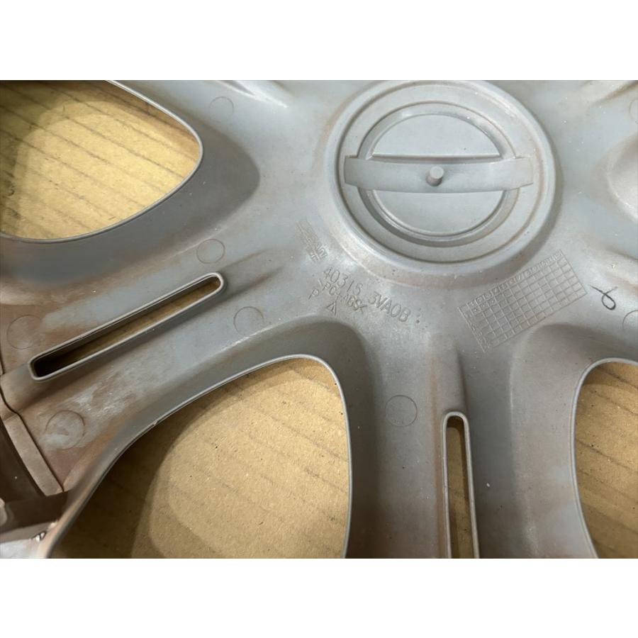 ノート 4枚 14インチ NISSAN NOTE 純正ホイールキャップ シルバー