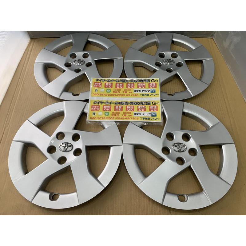 4枚 トヨタ 30 プリウス 純正 アルミホイール専用 ホイールキャップ 4枚 トヨタ 30 プリウス 純正 アルミホイール専用 ホイールキャップ