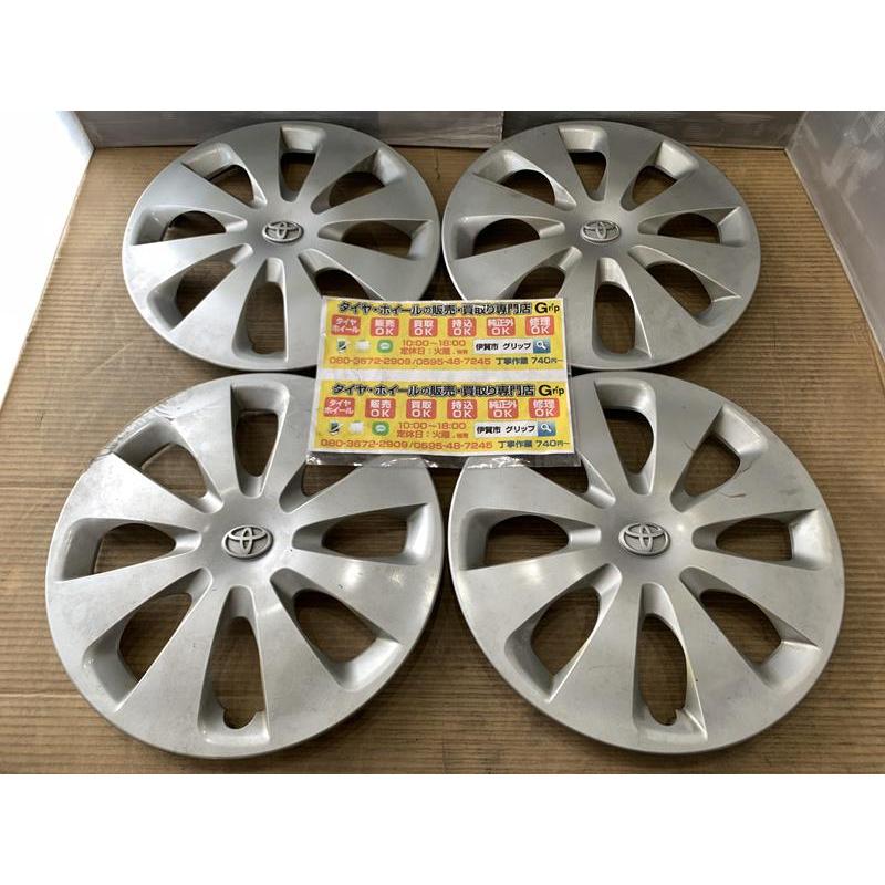 アクア 4枚 15インチ TOYOTA アクア系 純正ホイールキャップ アクア 4枚 15インチ TOYOTA アクア系 純正ホイールキャップ
