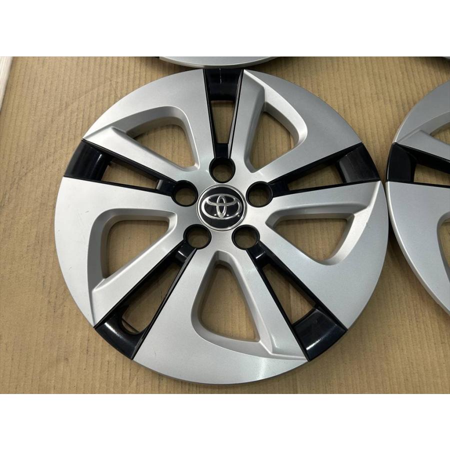 プリウス 4枚 TOYOTA 50 PRIUS 純正ホイールキャップ 15インチ