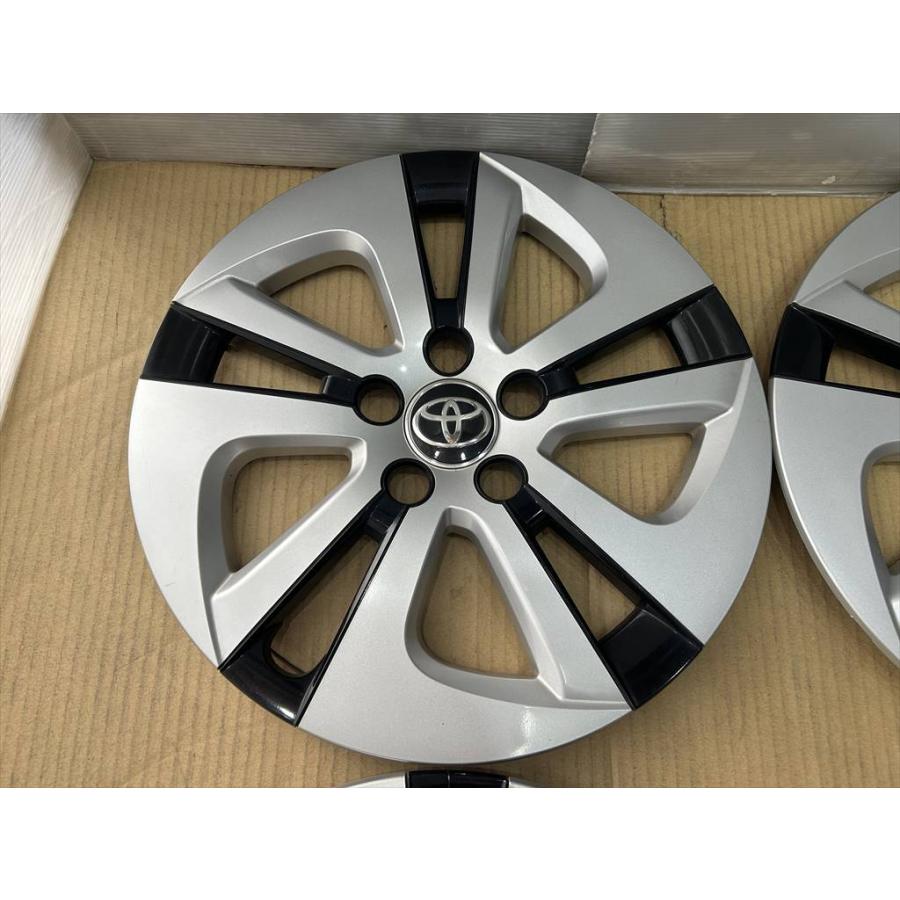 プリウス 4枚 TOYOTA 50 PRIUS 純正ホイールキャップ 15インチ