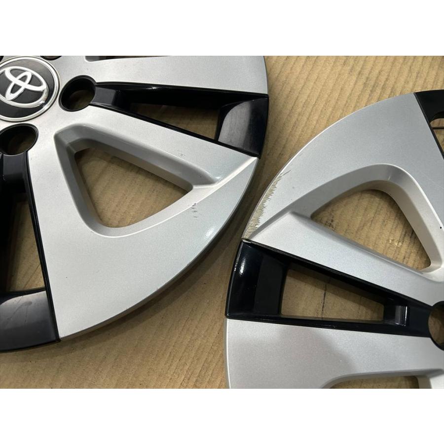 プリウス 4枚 TOYOTA 50 PRIUS 純正ホイールキャップ 15インチ