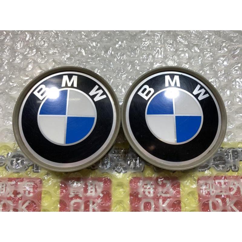BMW 2枚 純正 1095361 36-13 センターキャップ 青白 直径/ツメ径 