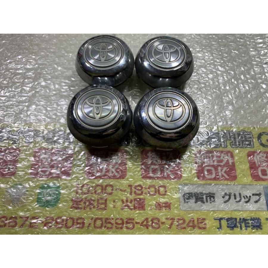 プリウス 4枚 TOYOTA 純正センターキャップ 5穴100使用 2222 アルミ