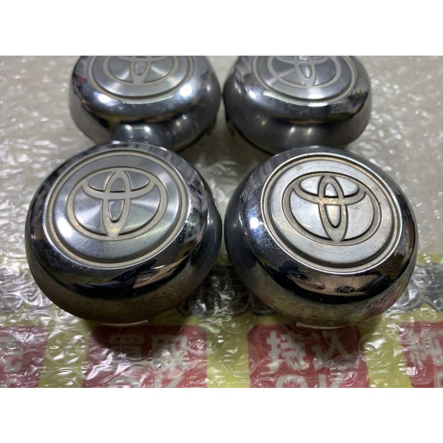 プリウス 4枚 TOYOTA 純正センターキャップ 5穴100使用 2222 アルミ