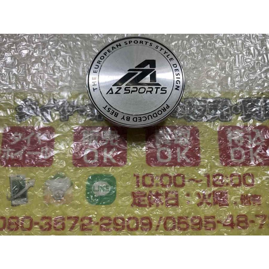 当時物プレイボーイ センターキャップ　旧車ホイール 1枚 AZ SPORTS センターキャップ ポリッシュ系 60/57.5 : タイヤ