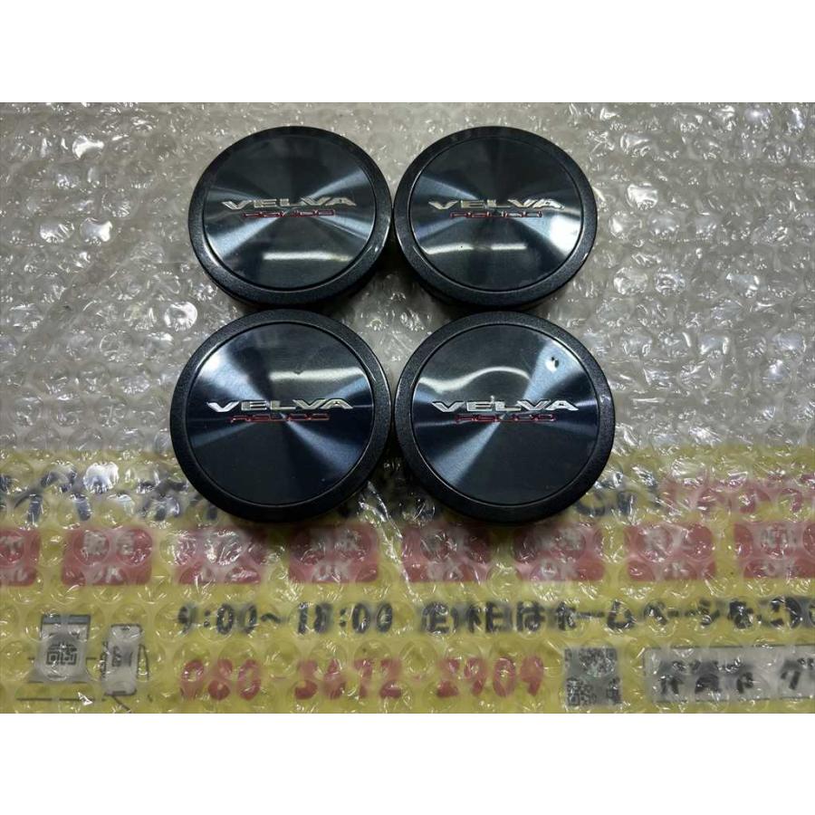 WEDS（ウェッズ） 4枚 weds VELVA 501K60B センターキャップ ガンメタ