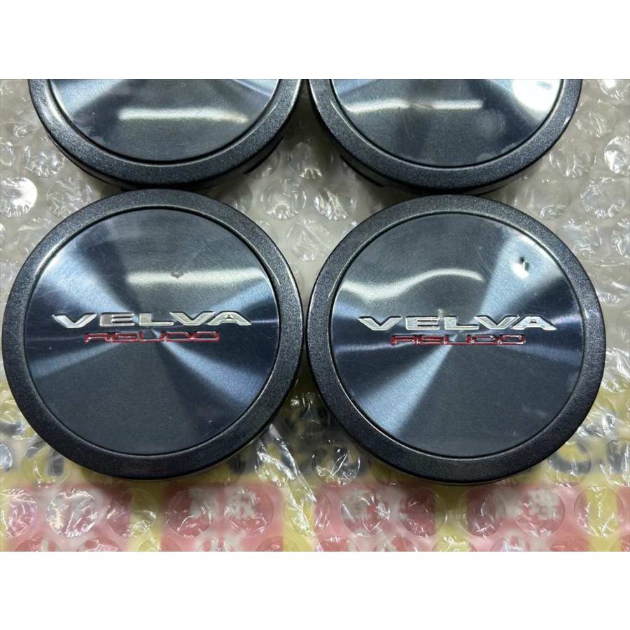 WEDS（ウェッズ） 4枚 weds VELVA 501K60B センターキャップ ガンメタ