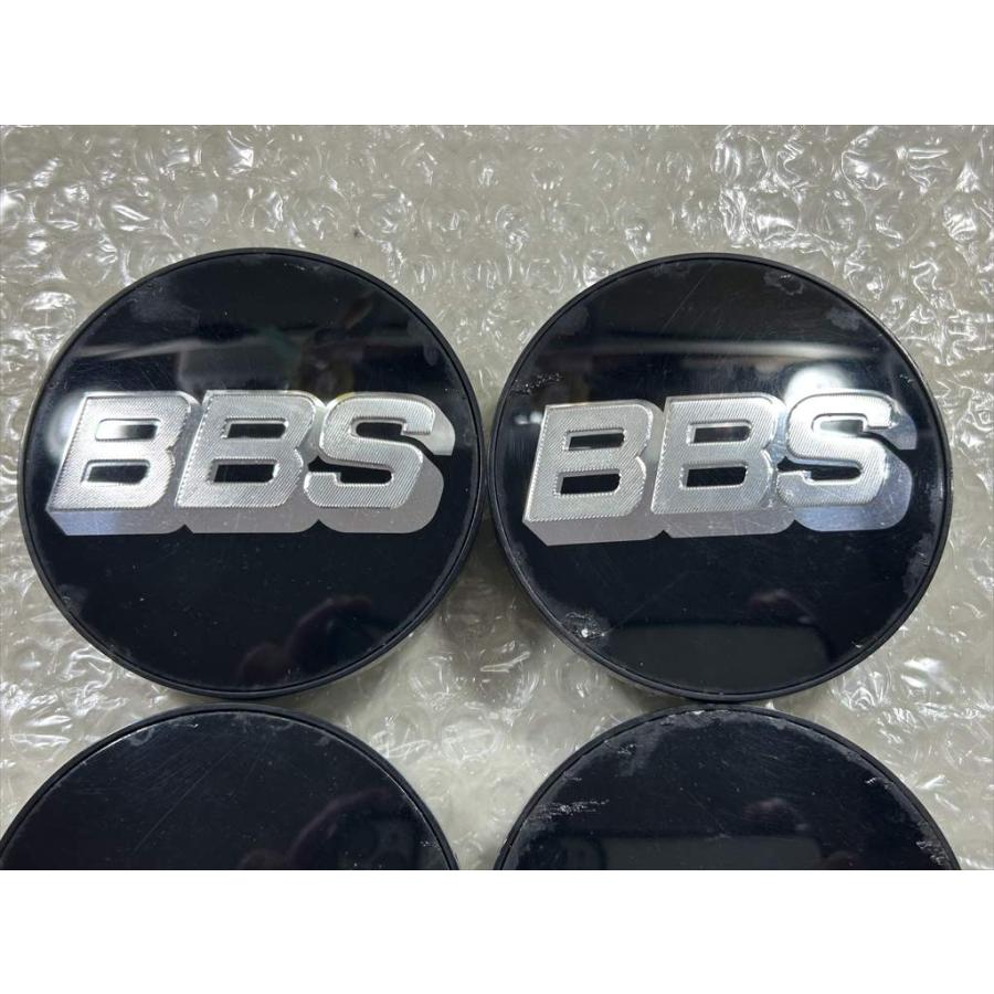 BBS 4枚 正規品 センターキャップ 09.24.494 ブラック シルバー文字