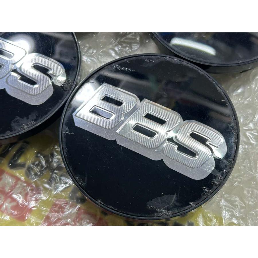 BBS 4枚 正規品 センターキャップ 09.24.494 ブラック シルバー文字