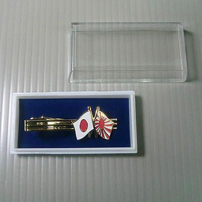 日の丸旭日旗ネクタイピン A-261-TB 20点迄メール便OK(da1a009