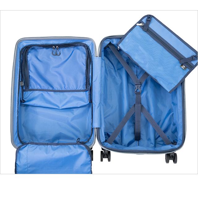 スーツケース キャリーバッグ キャリーケース トップオープン M サイズ ジッパー 拡張機能 最大60L A.L.I ALI-6000TP-22 (aj0a120)[C] |  | 10