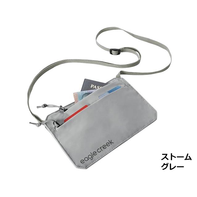 イーグルクリーク RFID 防犯 スキミング防止 ネックポーチ パスポート アンダーカバー RFIDネックウォレット EC010504 11862401 4点迄メール便OK(ei0a114) | EagleCreek | 09