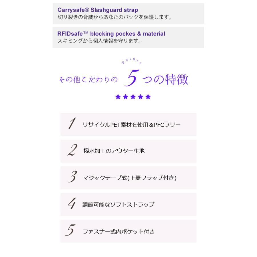 「レビュー記入でメール便送料無料」貴重品入れ パスポートケース PacSafe パックセーフ カバーセーフX75 ネックポーチ 12970401-mail(ei0a202)(1通2点迄) | PacSafe | 07