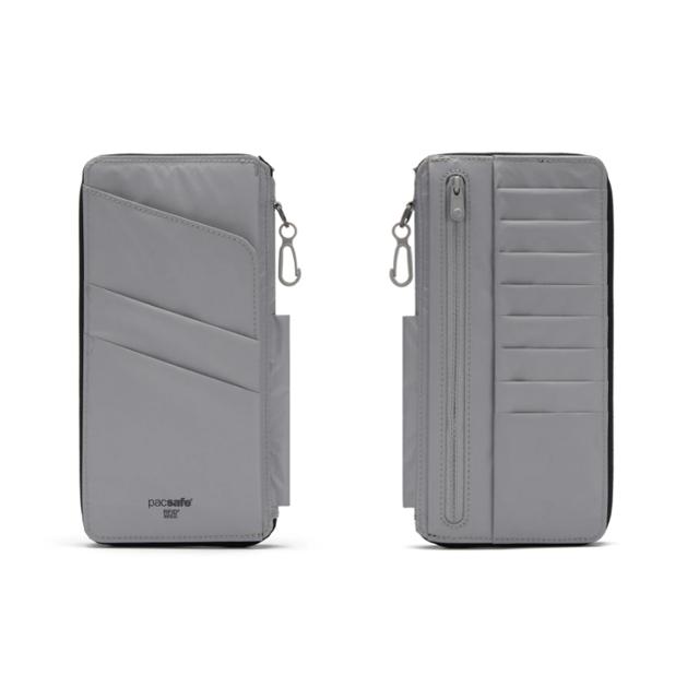 防犯用 PacSafe スキミング防止 パックセーフ パスポートケース 貴重品 収納 RFIDセーフ トラベルウォレット 12970384(ei0a270) | PacSafe | 06