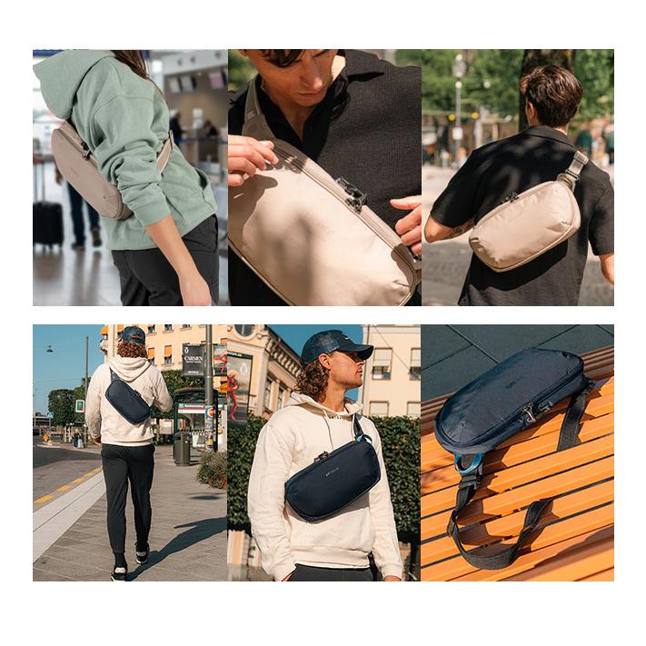 PacSafe（パックセーフ） 防犯用 スキミング防止 ワンショルダー