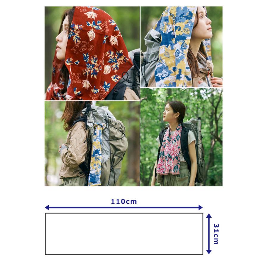 日本製 CHAORAS チャオラス スポーツ 手ぬぐい 山の植物 柄 11柄 高山植物 長め 110cm タオル マフラー 布 てぬぐい 09060010 4点迄メール便OK(ei0a293) |  | 12