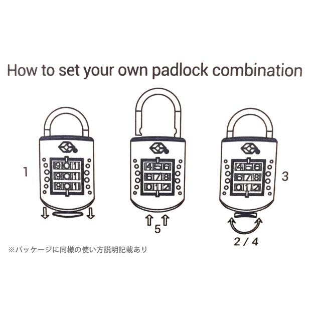 防犯用 パックセーフ ステンレススチールケーブル 3桁ロック TSA 南京錠 セット ケース PacSafe プロセーフ1000 Wケーブル 12970316 3点迄メール便OK(ei0a304) | PacSafe | 04