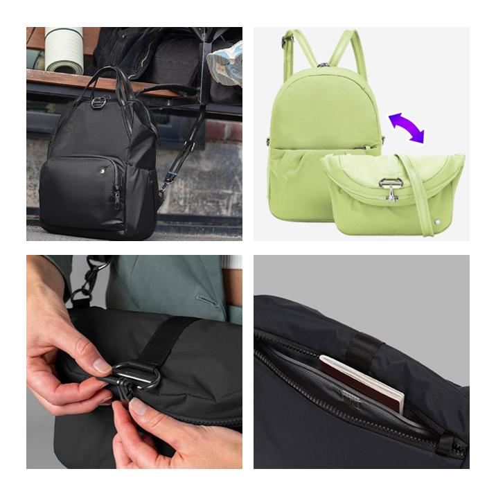 防犯用 スキミング防止 パックセーフ ショルダーバッグ リュック バッグ デイパック 海外旅行 セキュリティ CX バックパック RFIDブロック 12970390(ei0a308) | PacSafe | 13