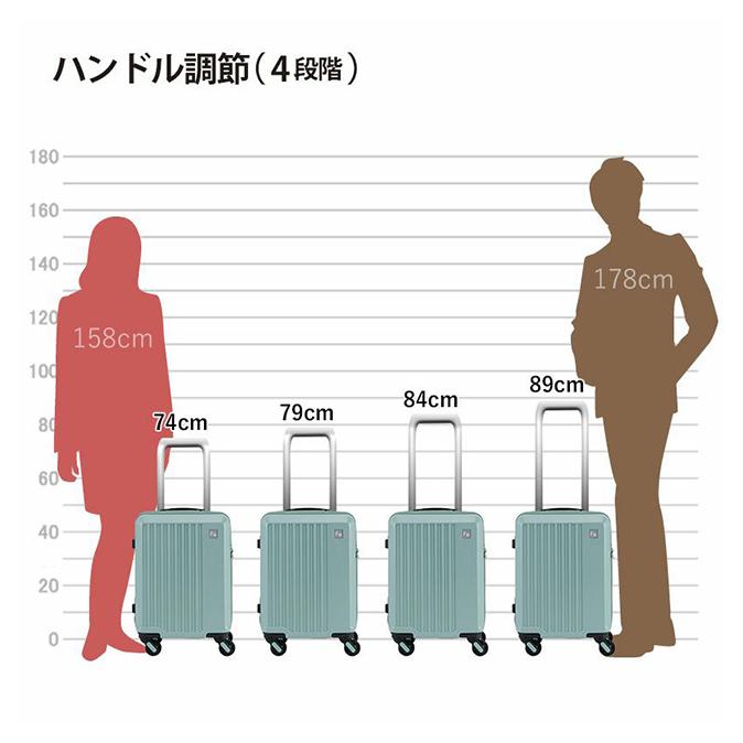 スーツケース 機内持ち込み Sサイズ 軽量 キャスター交換 超静穏 TSA ファスナー LIEVE フリクエンター リエーヴェ 1-251 (en0a051) 「C」 | FREQUENTER | 15