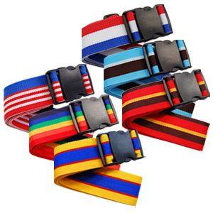 スーツケースベルト ワンタッチ おしゃれ かわいい トランクベルトST ストライプ 旅行 トラベル 386 2点迄メール便OK(go0a113) | 