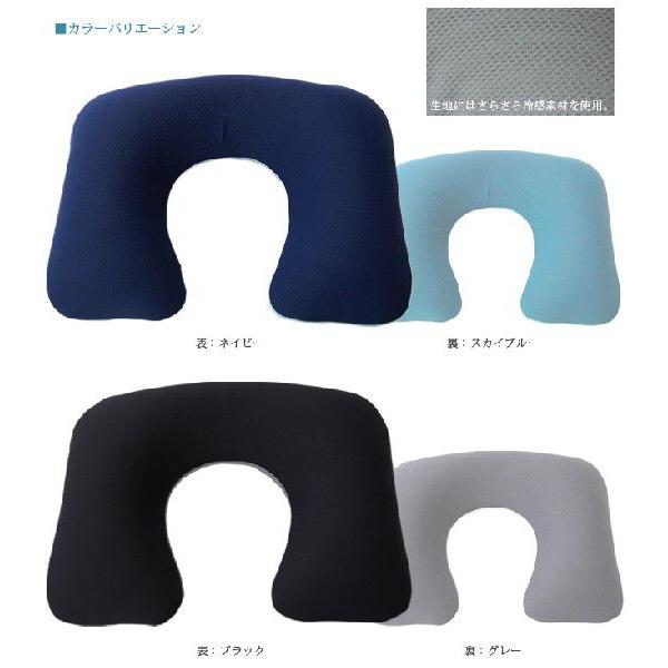 首枕 爽快 ネックピロー トラベルピロー 空気枕 エアピロー 旅行 トラベル Sarari さらりぃ 接触冷感 日本製 389 1点迄メール便OK(go0a114) |  | 02