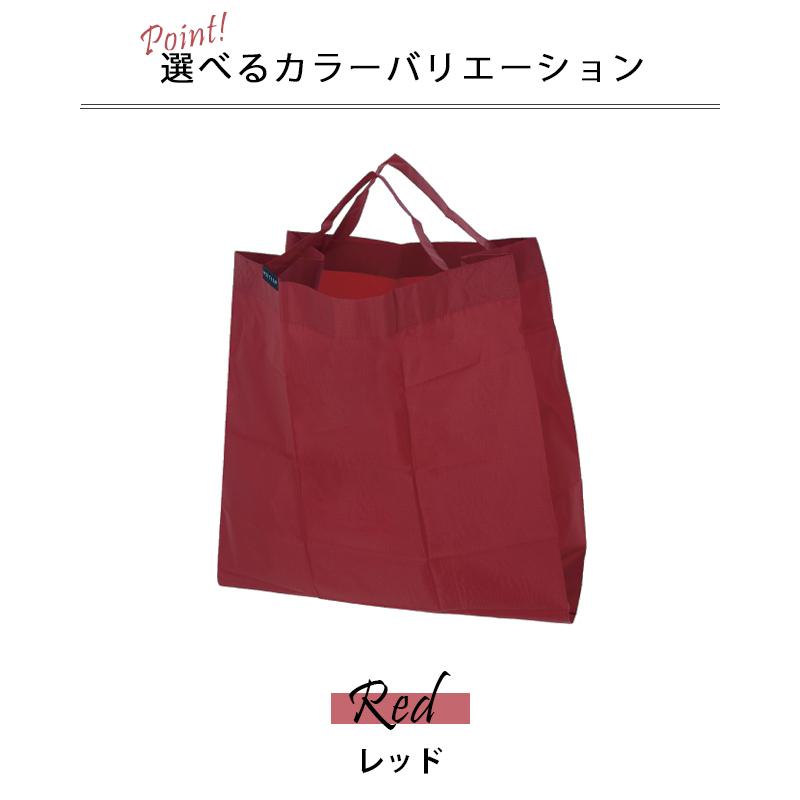 ポケットスクエアバッグ ワイド エコバッグ 折りたたみ MOTTERU